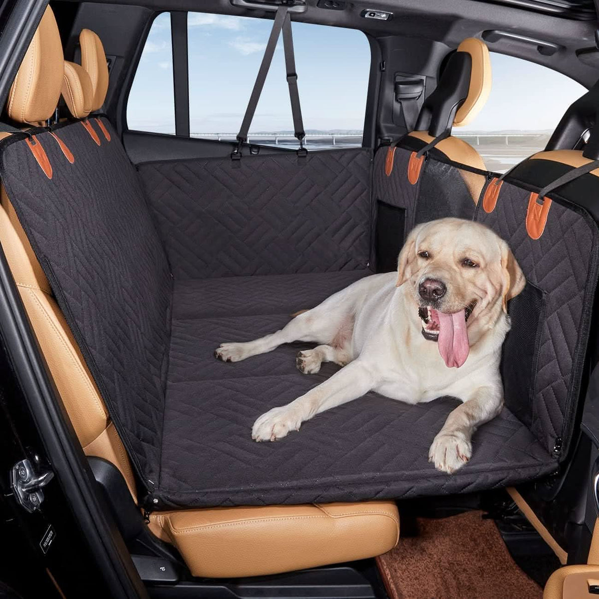 Capa impermeável para banco de automóvel, para viagens tranquilas com o seu cão - Fioriscas
