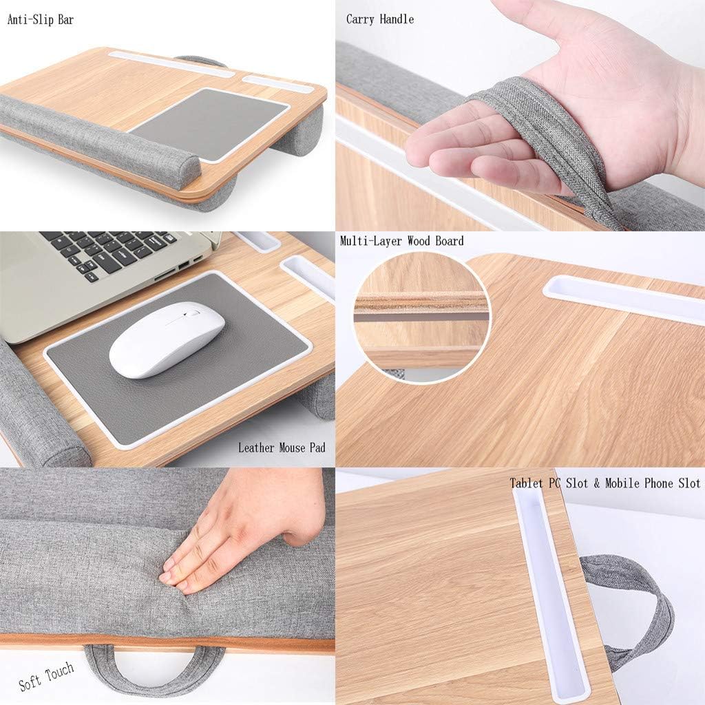 Tabuleiro versátil para computador portátil, para a cama ou o sofá, com altura ajustável | Fioriscas