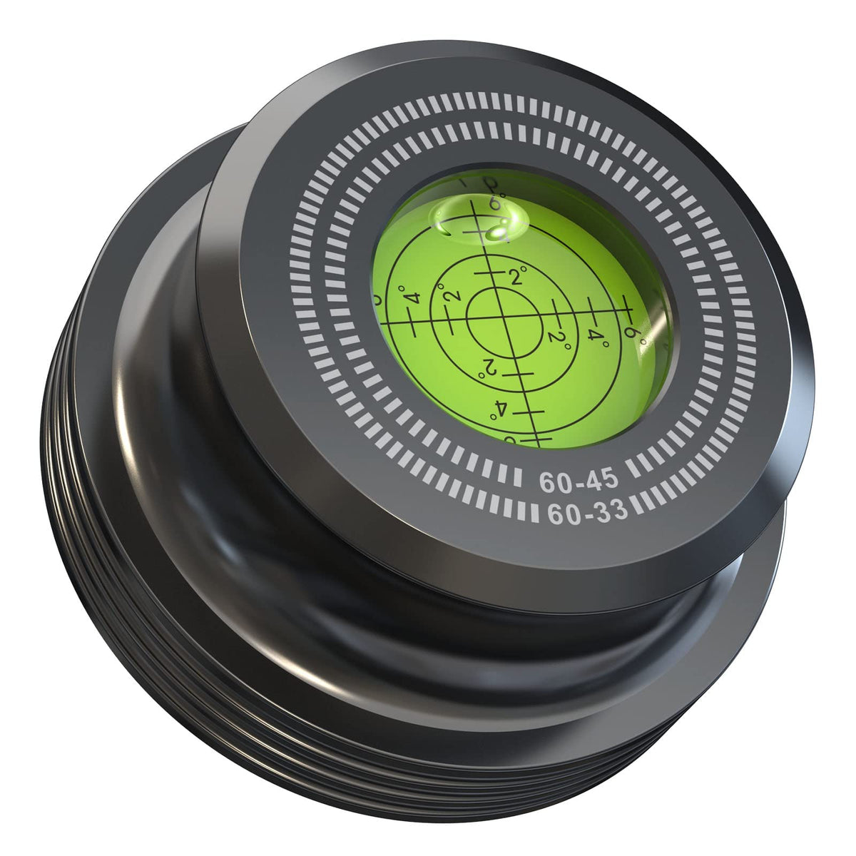 Bubble Level Vinyl Weight Clamp For Turntables With Soft Base Pad | Fioriscas