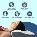 snoring pillow - Ergonomic & comfortable for a restful night - Fioriscas