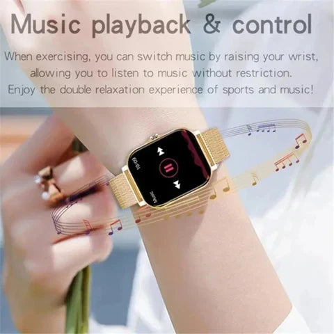 שעון חכם עם שיחות Bluetooth וצג מגע, PulseWave