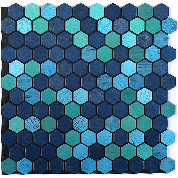 Modern Tile-Peel & Stick Metal Mosaic Tile Hexagon Peel & Stick Subway Tile