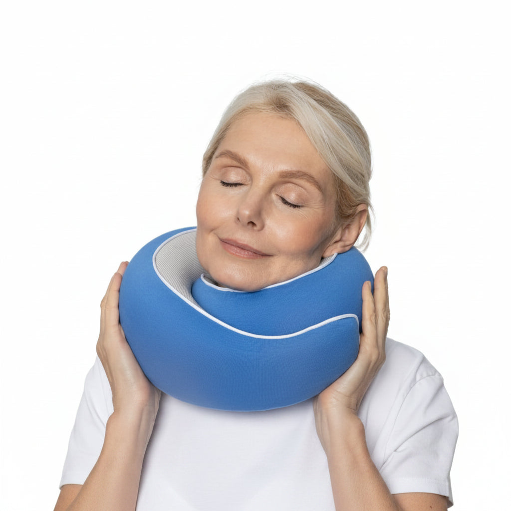 Memory Foam Travel Neck Pillow | Fioriscas