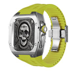 ערכת נרתיק AstraGuard ל-Apple Watch Ultra, מעטפת טיטניום עם רצועת גומי פלואורי