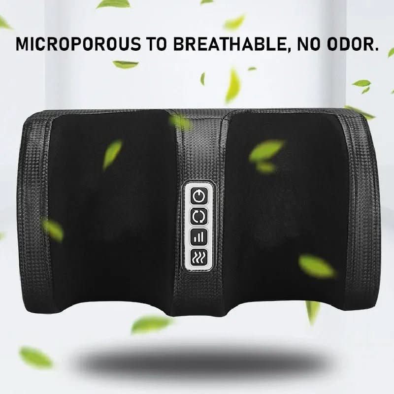 Luxury Shiatsu foot massager with heat function | 12 3D massage balls & timer - Fioriscas
