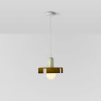 Lampada a sospensione vintage in vetro Jess | Fioriscas