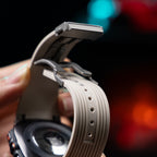 Samsung Watch Ultra Silicone Strap, Mavero Contoured Fit, Folding Buckle