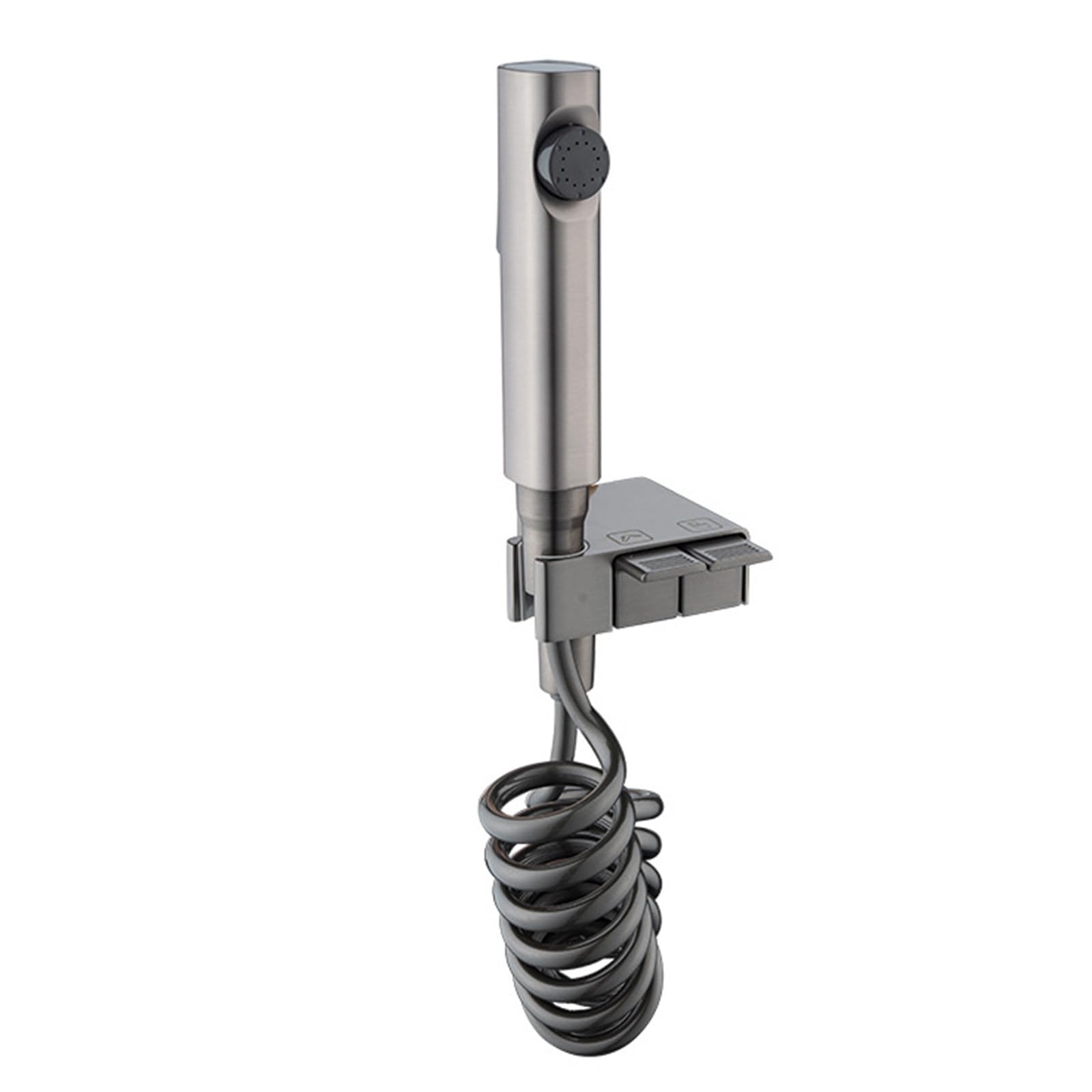 AquaKey Piano-Control Bidet Sprayer, Copper Body, Wall-Mounted