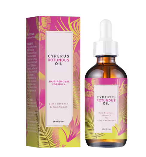 Óleo de Cyperus rotundus para remoção dos pelos e redução do seu crescimento, 60ml | Fioriscas