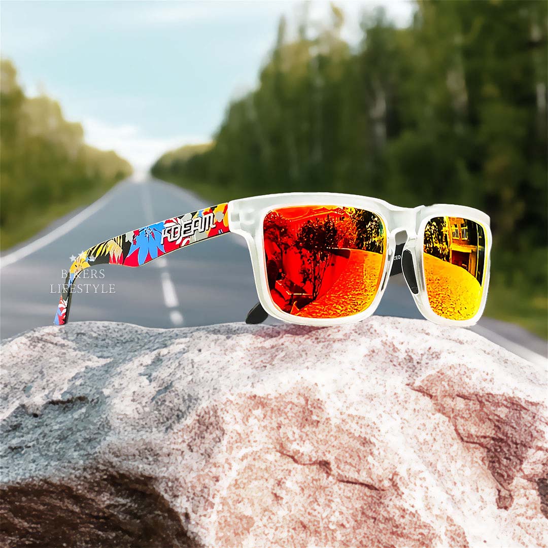 Polarized Riding Sunglasses With Anti-Blue Light Lens Filter