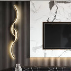 Modern Curved Wall Light for Indoor Ambient Illumination