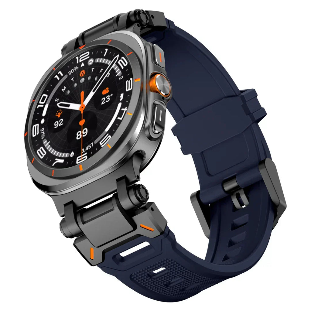 Pulseira de Relógio em Silicone Explorer para Samsung Galaxy Watch Ultra | Fioriscas