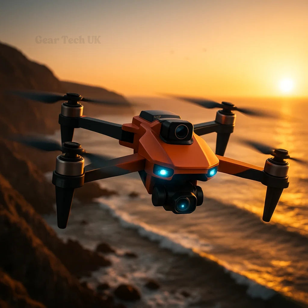 Altaris Aero Drone Pro, kaksi 8K-kameraa, GPS-vakautettu lento