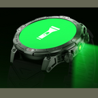 Rugged GPS Smartwatch For Outdoor Tracking, Heart Rate & Blood Oxygen