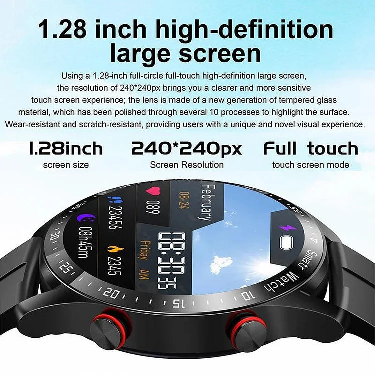 Smart Watch AstraGlide Pro, NFC Pay, Calls & Activity Tracking