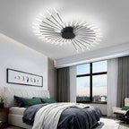 Asterra Albina Metal- og akryl-loftlampe til planmontering, 12 W til 42 W LED