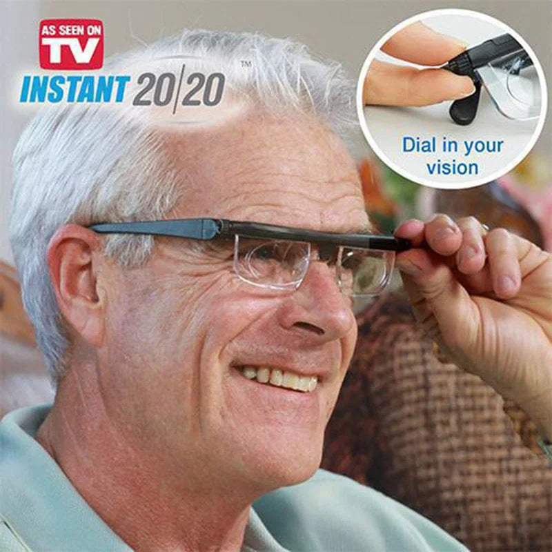 VarioSight unisex brýle s čočkami s nastavitelným ostřením pomocí otočného kolečka