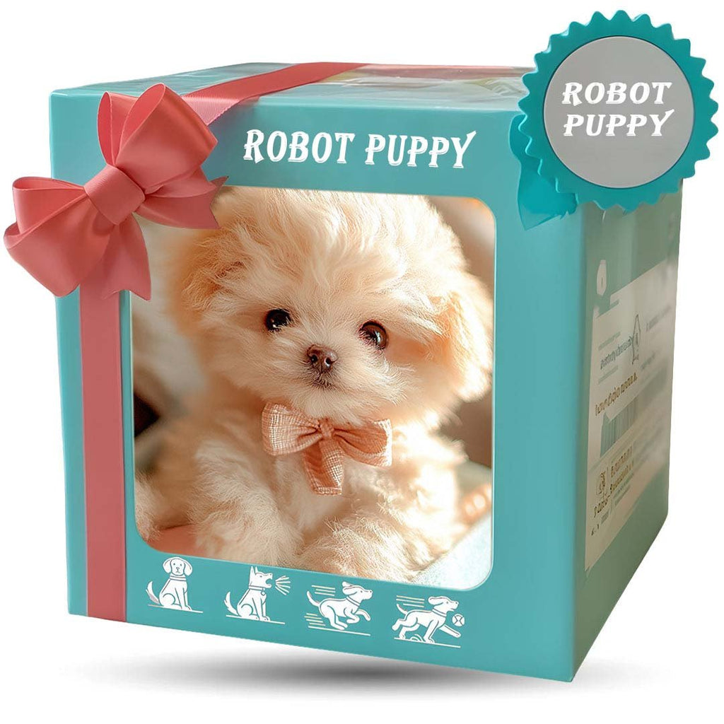Interactive Plush Puppy Toy With Wagging Tail And Head Turns