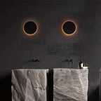 Applique murale LED minimaliste ronde ou carrée, IP65 - Fioriscas