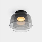 Aria Moderne Enkel Kreativ Glas Indbygningsloftlampe | Fioriscas