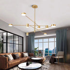 Arisha Pendant Light Branch Industrial Black/Gold, Bedroom - Neutralighting