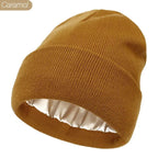 Women’s Beanie Hat | Anti-Static & Anti-Frizz | Smooth Hair Protection | Cozy All-Day Comfort