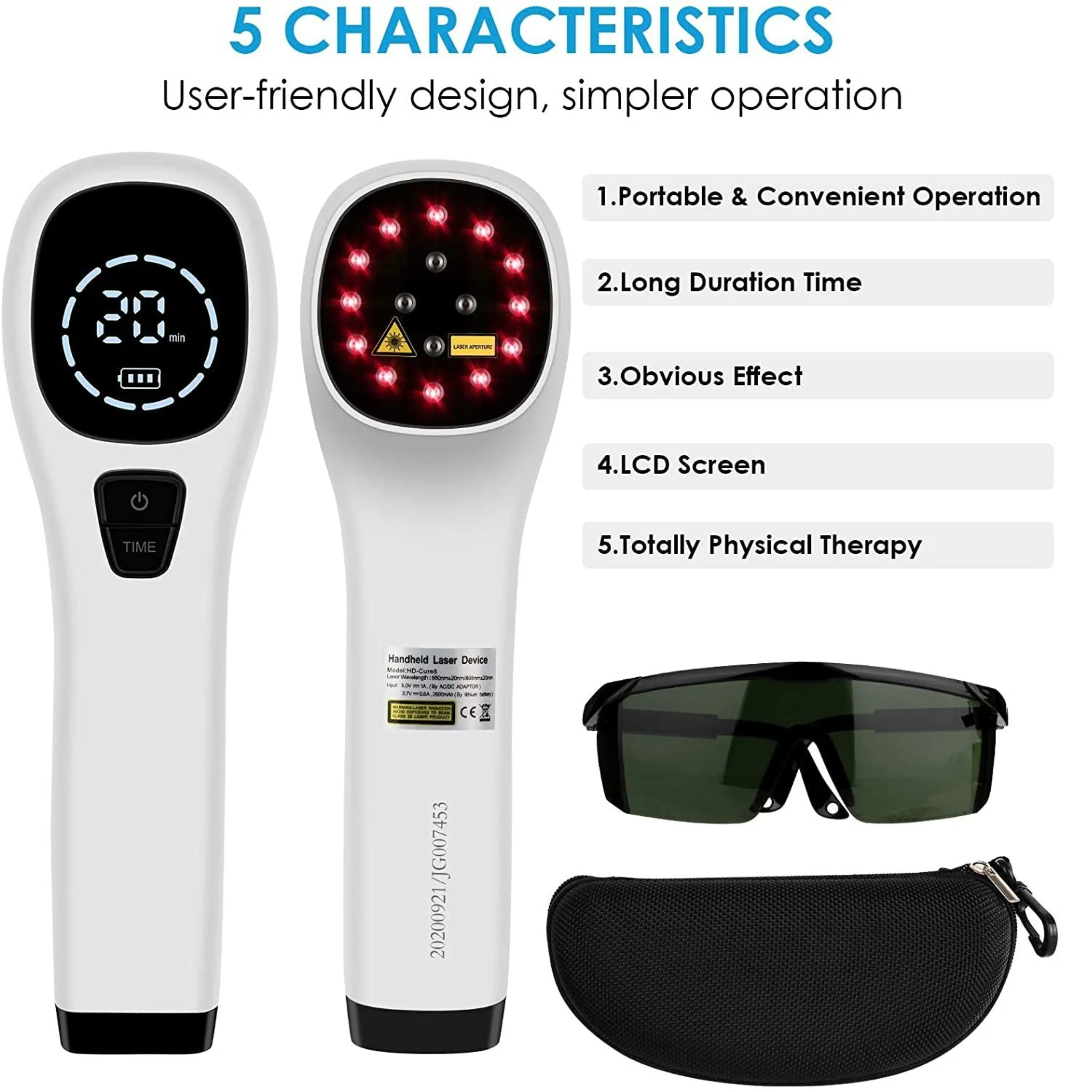 VitaRay-kannettava punavalolaite kotikäyttöön – viisi minuuttia päivittäin