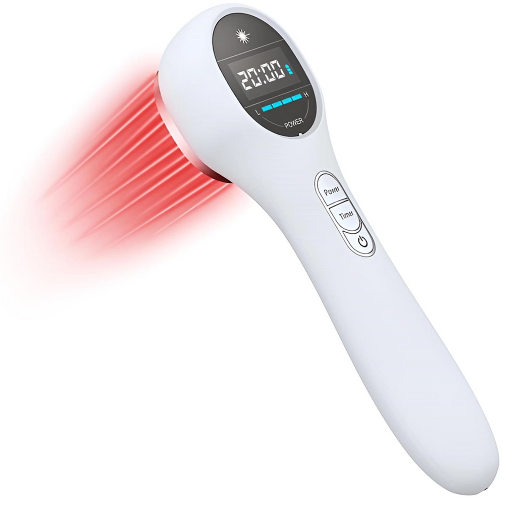 NovaGlow Handheld Red Light Device, Dual Wavelength, Rechargeable