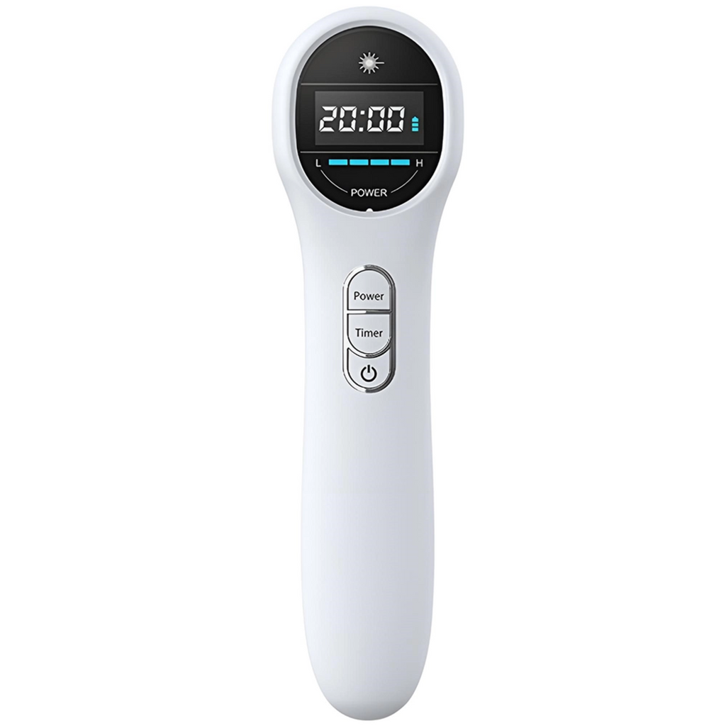 NovaGlow Handheld Red Light Device, Dual Wavelength, Rechargeable
