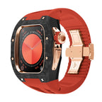 Carbon Fiber Titanium Retrofit Case, NovaCarb S10 Apple Watch Kit