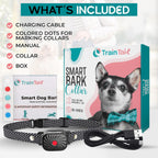 CalmPaw BarkGuard Adjustable Bark Deterrent Collar, Small Breed Dogs
