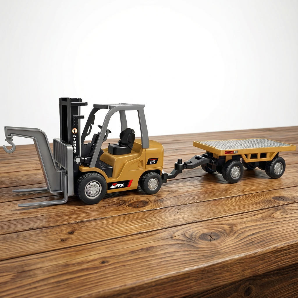 Premium Metal Remote Control Construction Vehicle for Realistic Operation and Precision Play | Fioriscas