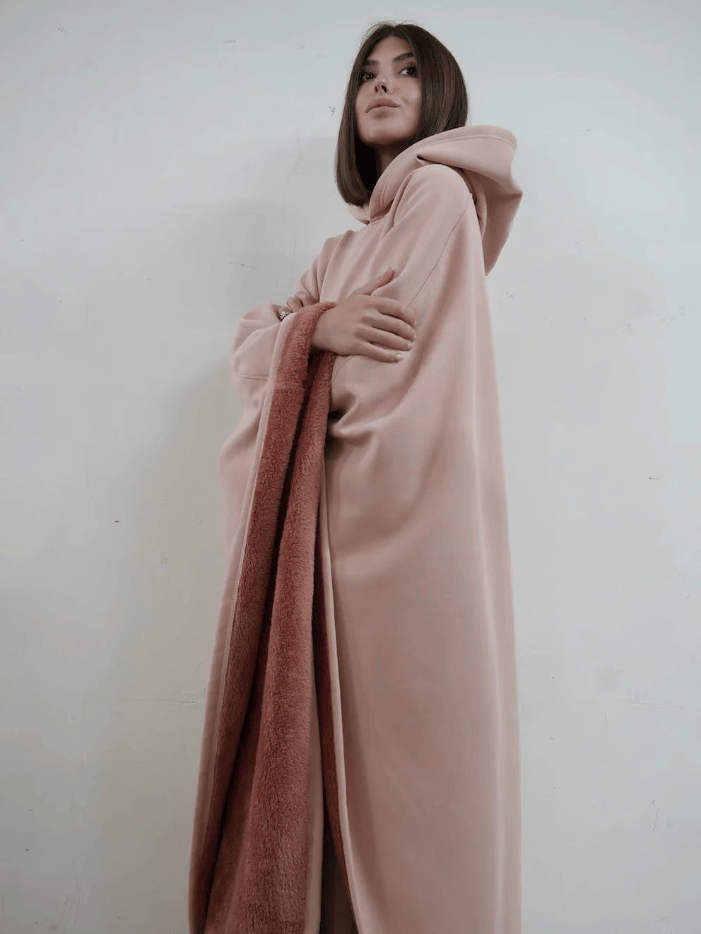 Oversized Fleece Hoodie, AstraWeave Ultra-Soft Cozy Fit