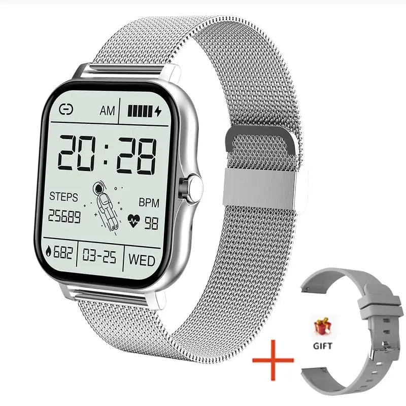 שעון חכם עם שיחות Bluetooth וצג מגע, PulseWave
