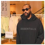 Essentials | Fear of God | Vetoketjullinen huppari kengurutaskulla