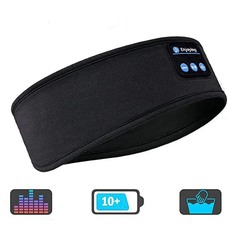 Fascia per il sonno SomniBand Bluetooth con altoparlanti integrati e tessuto morbido, batteria da 10 ore | Fioriscas
