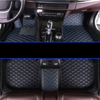 Car & SUV Floor Mats, Vegan Leather with Memory Foam Cushioning