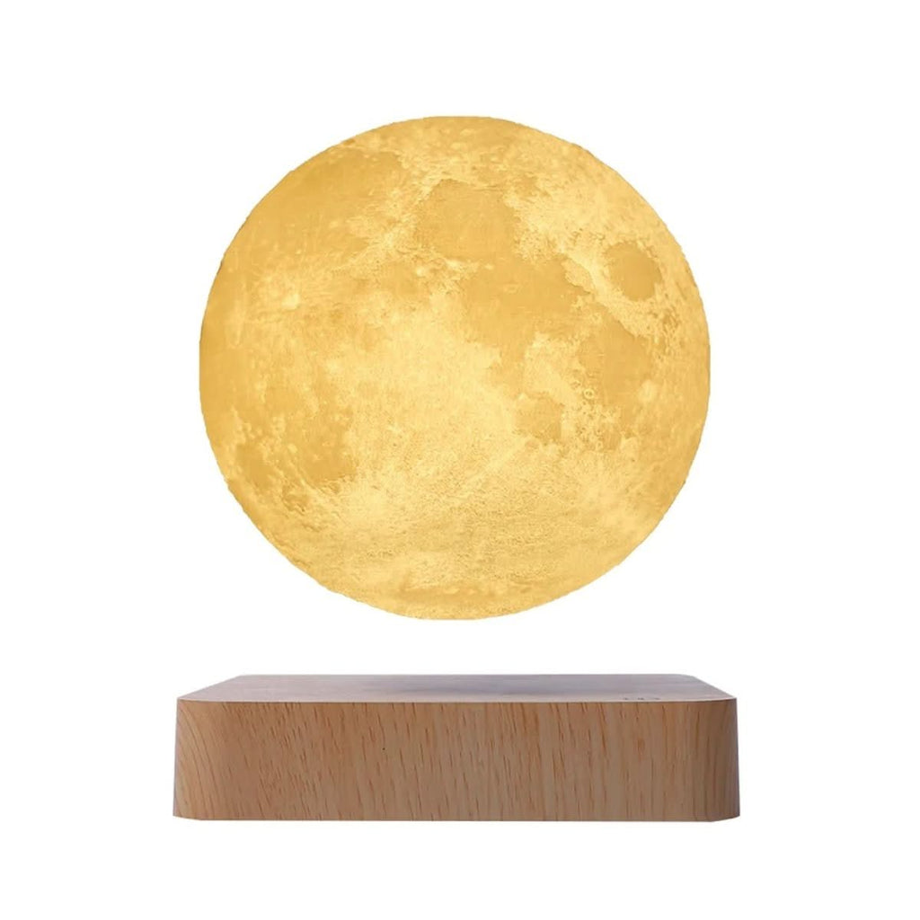 Zwevende maanlamp met 3 lichtkleuren en magnetische ophanging - Fioriscas