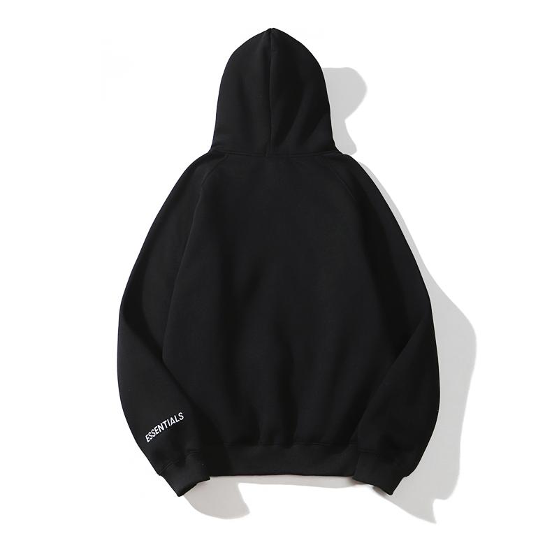 Essentials | Fear of God | Vetoketjullinen huppari kengurutaskulla