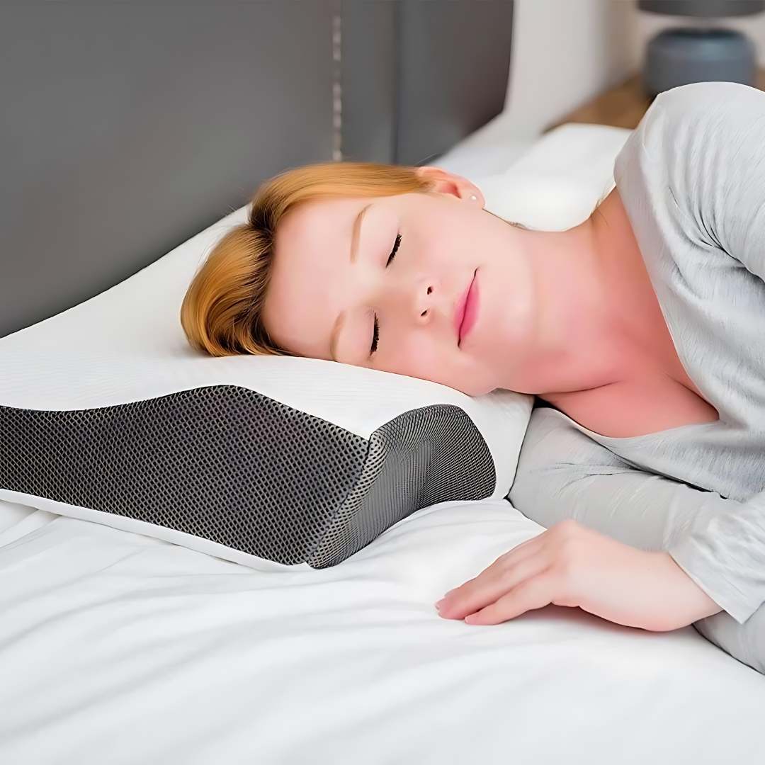 NexaRest-muistivaahtotyyny niska- ja selkärangan tueksi, muotoiltu ergonomisesti