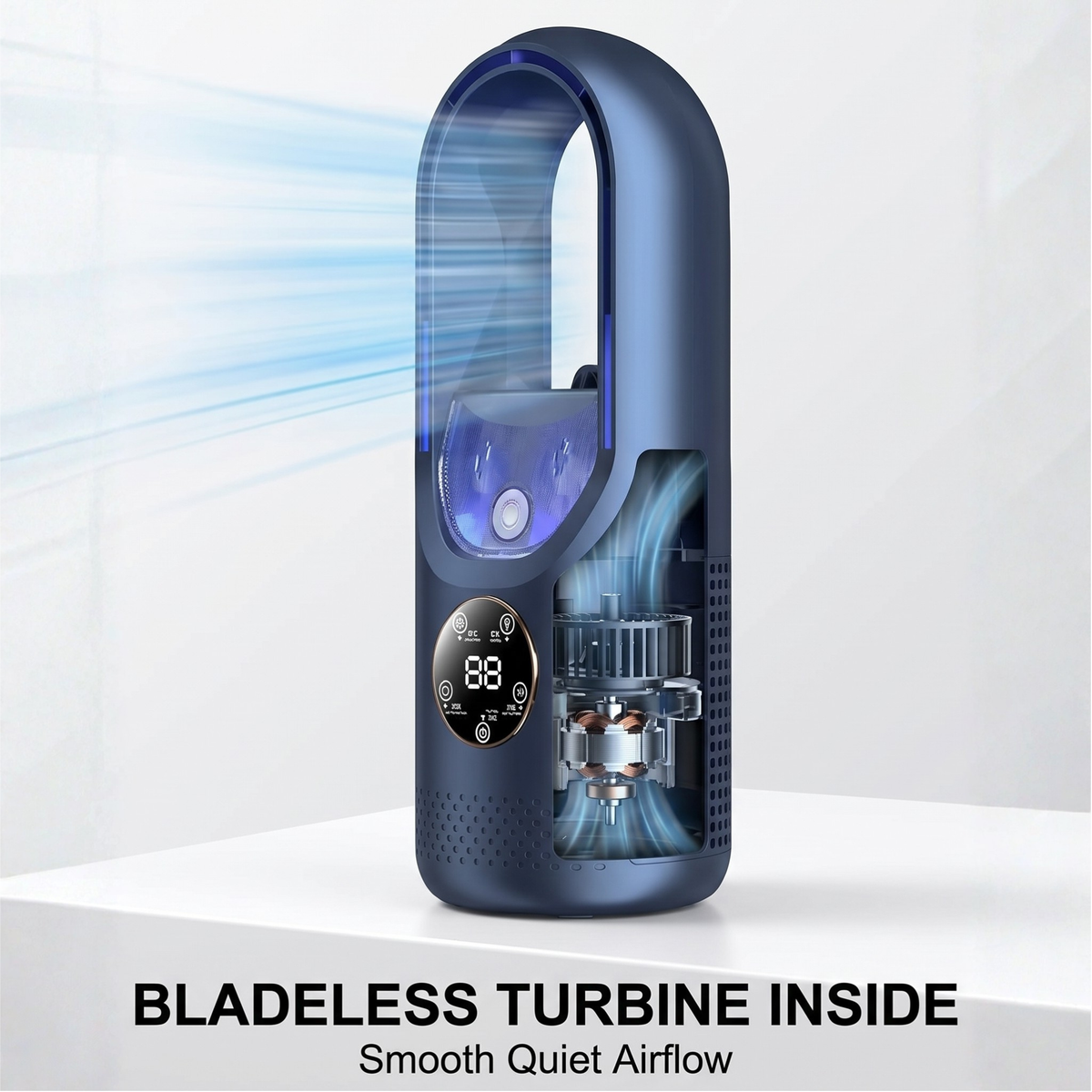 2025 Blade-Free Silent Portable Air Conditioner for Home and Office