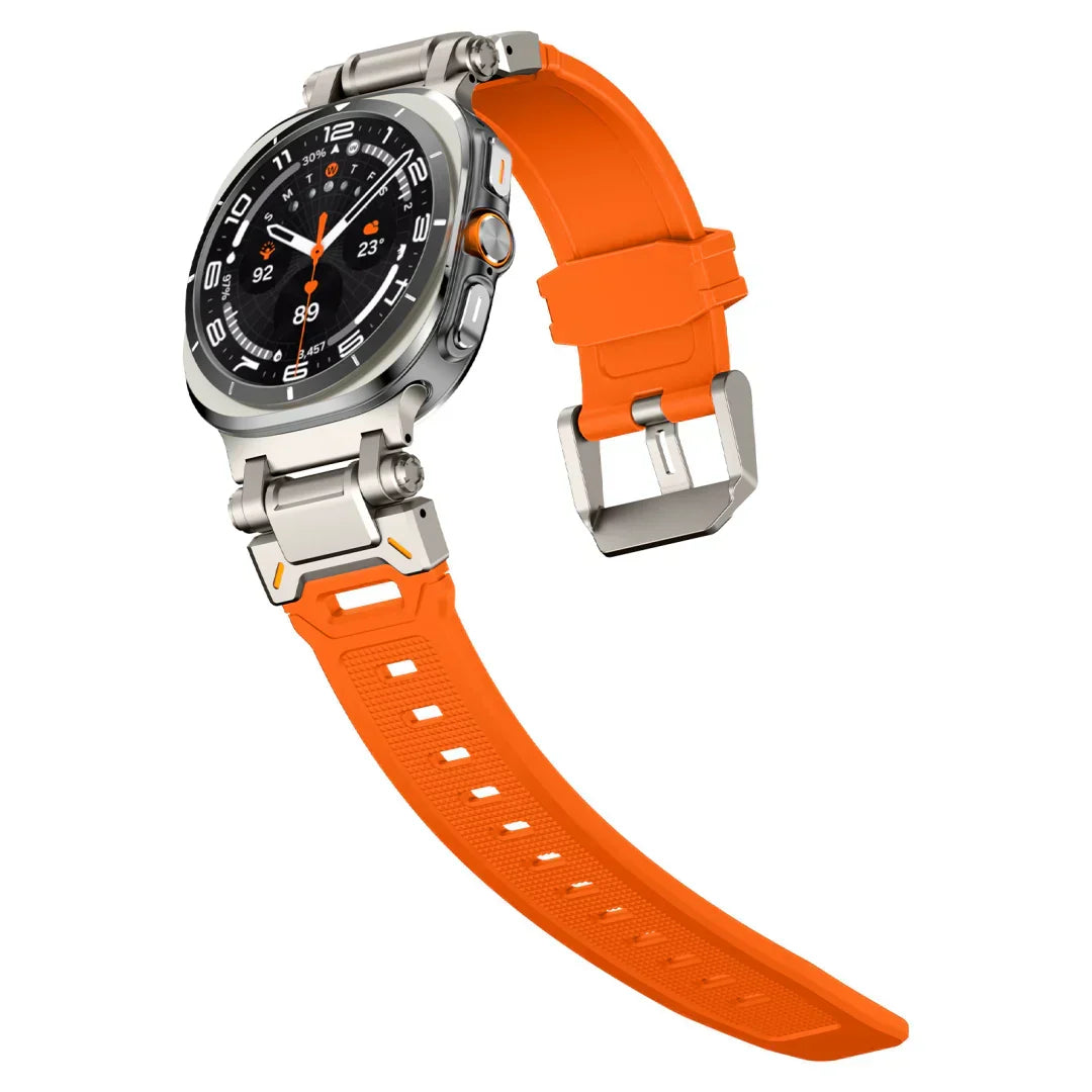 Pulseira de Relógio em Silicone Explorer para Samsung Galaxy Watch Ultra | Fioriscas
