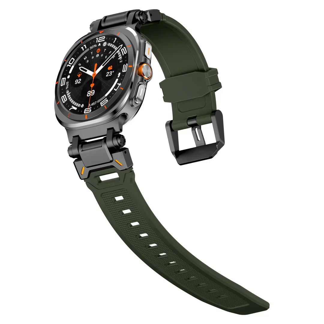 Pulseira de Relógio em Silicone Explorer para Samsung Galaxy Watch Ultra | Fioriscas
