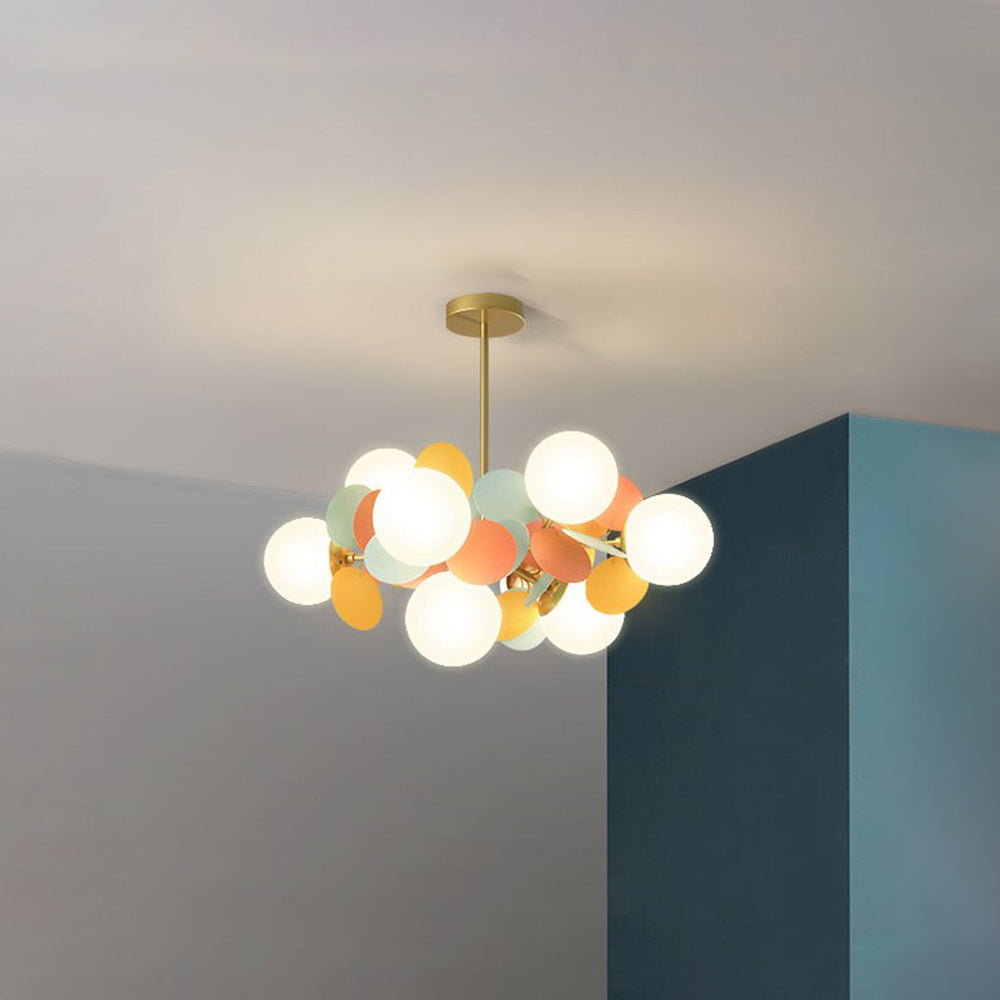 AstraLumen Acrylic Pendant Light, LED Glow for Modern Rooms