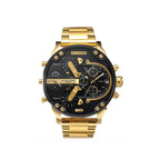 Stainless Steel Chronograph Quartz Watch – Elegant Men’s Luxury Timepiece