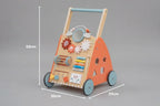 Trotteur pousseur multi-activités en bois pour bébé | Fioriscas