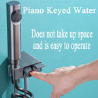 AquaKey Piano-Control Bidet Sprayer, Copper Body, Wall-Mounted