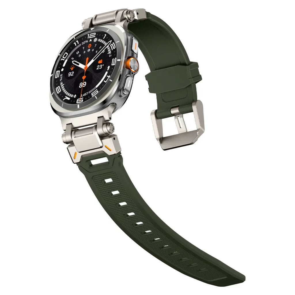 Pulseira de Relógio em Silicone Explorer para Samsung Galaxy Watch Ultra | Fioriscas