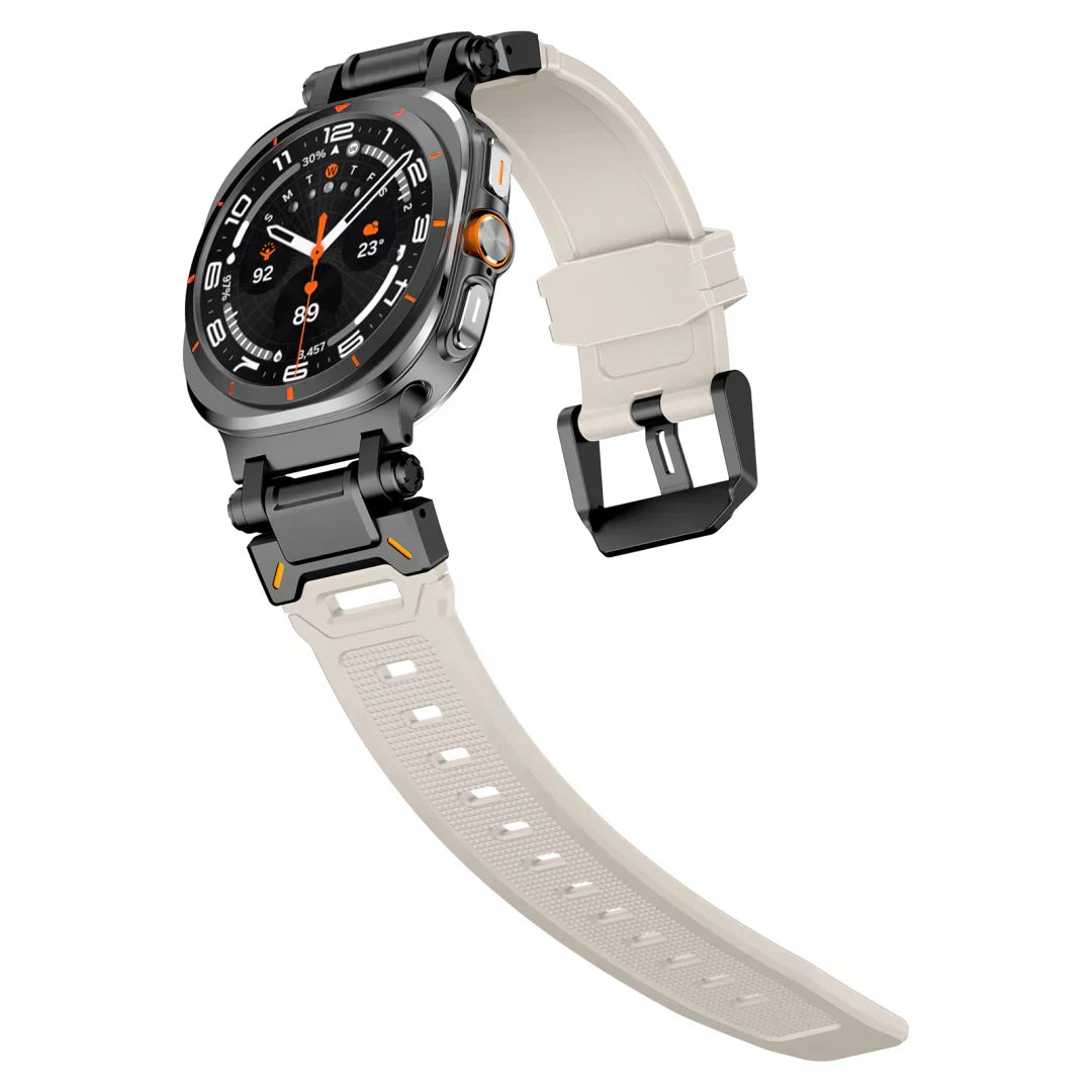 Pulseira de Relógio em Silicone Explorer para Samsung Galaxy Watch Ultra | Fioriscas