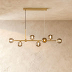 Candeeiro de Teto Linear Moderno LumaLine para Salas de Jantar e Estar